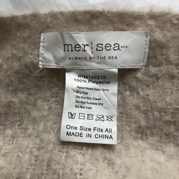 Blush colored ombré Mer Sea Wrap - Picture 4 of 5